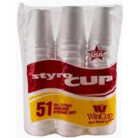 ขายส่ง แก้วโฟม , ถ้วยโฟม ยี่ห้อ WinCup 6oz 51 ใบ/แพ็ค ( สินค้าจากอเมริกา )