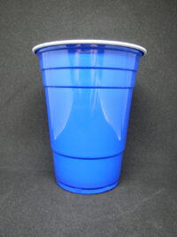 ขายส่ง แก้วพลาสติก สีน้ำเงิน Blue party cup 16oz - Image 3
