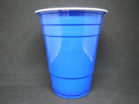 ขายส่ง แก้วพลาสติก สีน้ำเงิน Blue party cup 16oz