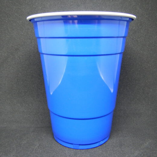 ขายส่ง แก้วพลาสติก สีน้ำเงิน Blue party cup 16oz