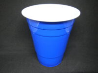 ขายส่ง แก้วพลาสติก สีน้ำเงิน Blue party cup 16oz - Image 2