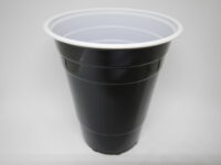 ขายส่ง แก้วพลาสติก สีดำ Black party cup 16oz - Image 3
