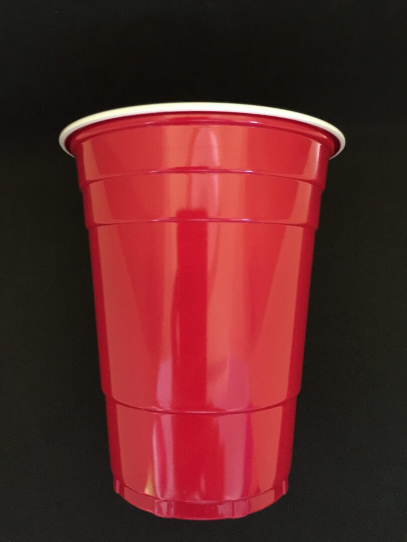 แก้วพลาสติก สีแดง 16oz - 1 ขายส่ง แก้วพลาสติกสีแดง แก้วแดง แก้วปาร์ตี้ Red cup 16oz - Image 1