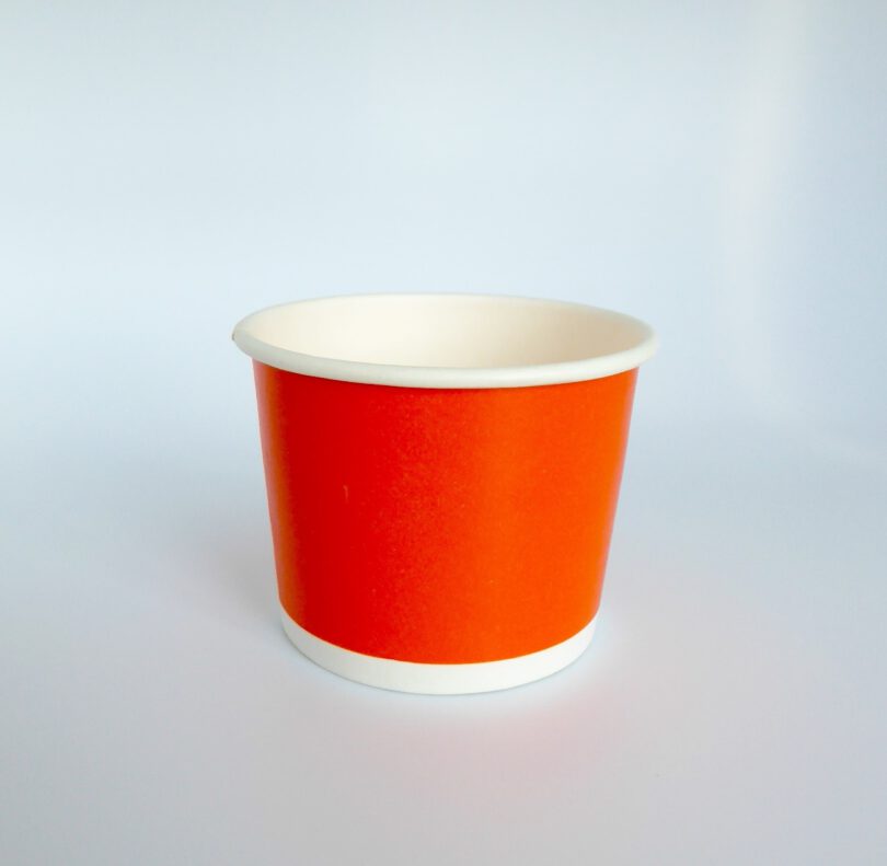 ถ้วยไอศครีม ขายส่ง ถ้วยไอศครีมกระดาษ 4oz 1,000 ใบ/กล่อง - Image 1