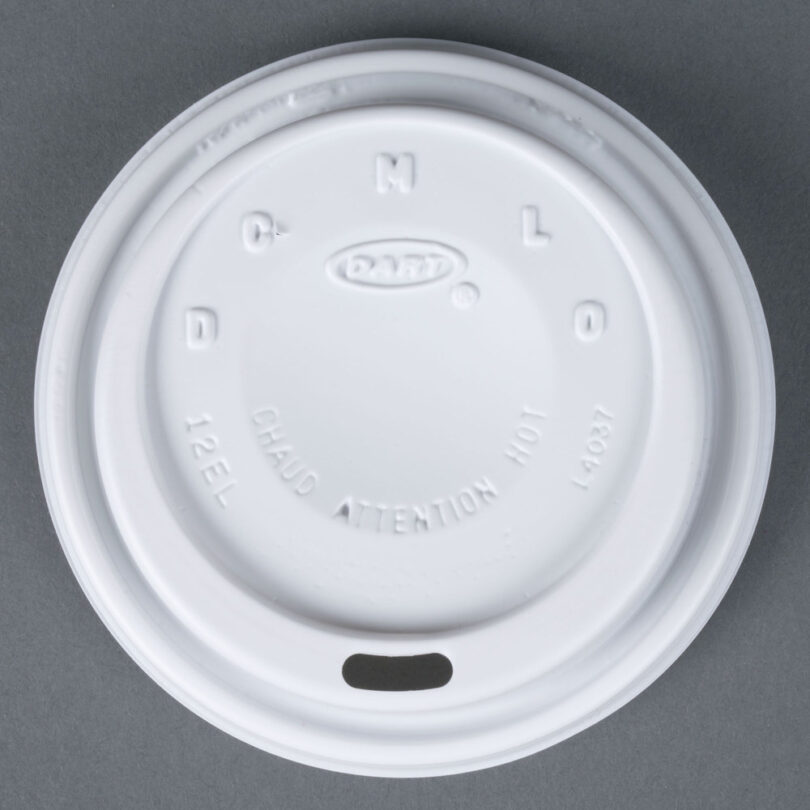 ขายส่ง ฝาพลาสติก สำหรับ แก้วโฟม , ถ้วยโฟม ยี่ห้อ Dart ไซส์ 12oz 1,000 ชิ้น/กล่อง ( สินค้าจากอเมริกา ) - Image 1