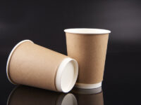 ขายส่ง แก้วกาแฟ กระดาษ 2 ชั้น Kraft double wall 8oz : 1 ลัง - Image 2