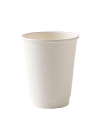 ขายส่ง แก้วกาแฟ กระดาษ 2 ชั้น White double wall 12oz สีขาว : 1 ลัง - Image 2