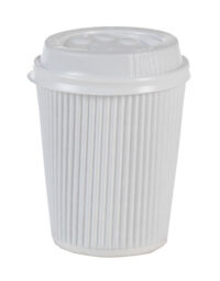 ขายส่ง แก้วกระดาษ White ripple wall paper cup 12oz : 1 กล่อง - Image 3