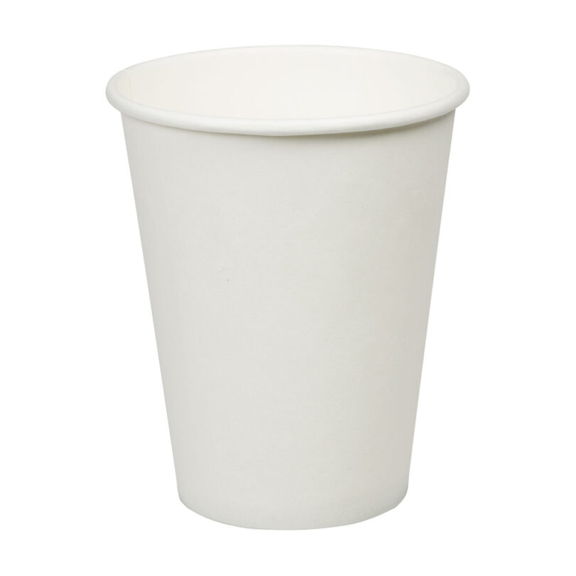 แก้วกระดาษ 12oz สีขาว ขายส่ง แก้วกระดาษ single wall paper cup 12oz สีขาว : 1 ลัง - Image 1