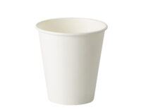 ขายส่ง แก้วกระดาษ single wall paper cup 8oz สีขาว : 1 ลัง