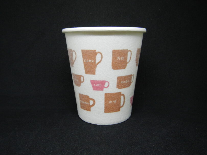 ขายส่ง แก้วกระดาษ หุ้มโฟม พิมพ์ลาย 8oz : 1 กล่อง - Image 1