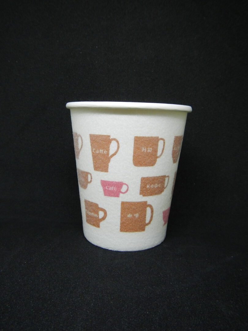 ขายส่ง แก้วกระดาษ หุ้มโฟม พิมพ์ลาย 8oz : 1 กล่อง - Image 3