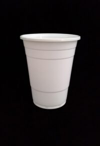 ขายส่ง แก้วพลาสติกสีขาว แก้วขาว แก้วปาร์ตี้ White party cup 16oz