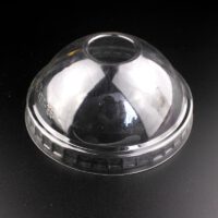 ขายส่ง ฝาแก้วพลาสติก Pet 98mm แบบโดม 16/20oz : 1 ลัง (หนา)