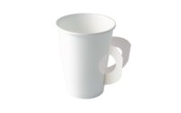 ขายส่ง แก้วกระดาษ single wall paper cup 8oz สีขาว มีหูจับ : 1 ลัง - Image 2