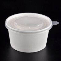 ขายส่ง ถ้วยกระดาษ ชามก๋วยเตี๋ยว ชามกระดาษ 850ml พร้อมฝาปิด : 1 ลัง