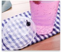 ขายส่ง แก้วพลาสติก PP เนื้อแข็ง พร้อมฝารุ่นใหม่ 16oz สีใส : 1 ลัง - Image 2