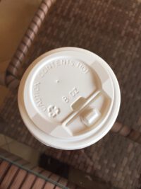Promotion!! แก้วกระดาษ Kraft double wall paper cup 8oz : 500 ชุดพร้อมฝาขาว - Image 2