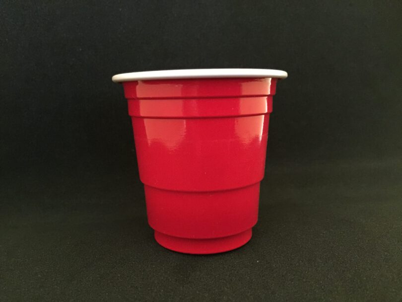 ขายส่ง แก้วช็อต แก้วแดงปาร์ตี้ Red cup 2oz หรือ แก้วชิม - Image 1