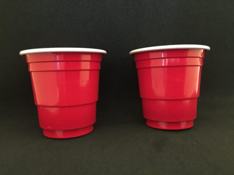 ขายส่ง แก้วช็อต แก้วแดงปาร์ตี้ Red cup 2oz หรือ แก้วชิม - Image 5