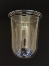 ขายส่ง แก้วพลาสติก Pet U plastic cup ทรงโค้ง 16oz : 1 ลัง