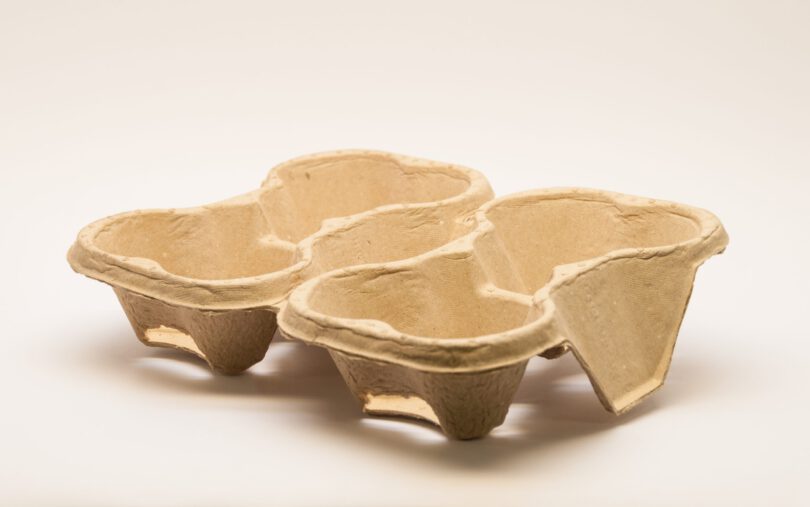 ถาดหลุม 2 หลุม 2 ขายส่ง ถาดหลุม แบบ 2 หลุม สำหรับใส่เครื่องดื่ม cup paper holder tray : 1 ลัง - Image 2