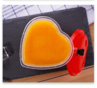 ขายส่ง แก้วพลาสติก PP เนื้อแข็ง ทรงหัวใจพร้อมฝา 16oz สีใส : 1 ลัง - Image 4