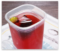 ขายส่ง แก้วพลาสติก PP เนื้อแข็ง ทรงสี่เหลี่ยม พร้อมฝา 16oz สีใส : 1 ลัง - Image 3