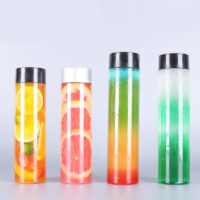 ขายส่ง ขวดพลาสติก Pet bottle ทรง voss 500ml : 1 ลัง - Image 2