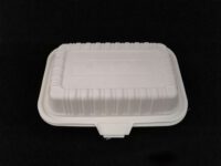 ขายส่ง กล่องใส่อาหาร 450ml ทำจากข้าวโพด ย่อยสลายได้ ราคาถูกกว่าชานอ้อย : 1 ลัง