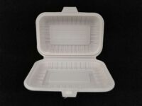 ขายส่ง กล่องใส่อาหาร 450ml ทำจากข้าวโพด ย่อยสลายได้ ราคาถูกกว่าชานอ้อย : 1 ลัง - Image 2