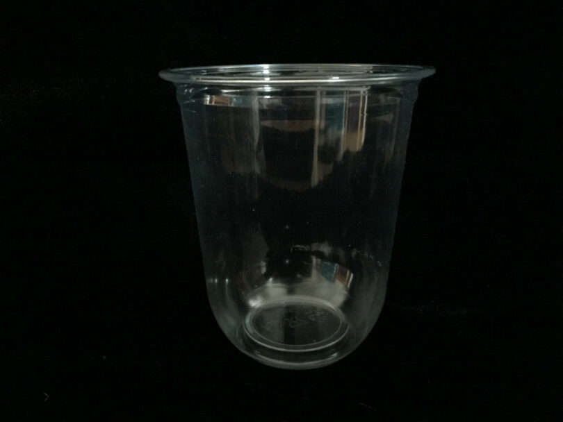 แก้วแคปซูล 16oz  - 2 ขายส่ง แก้วพลาสติก Pet U plastic cup ทรงแคปซูล 16oz พร้อมฝาชาชีส เปิดครึ่ง : 1 ลัง - Image 2