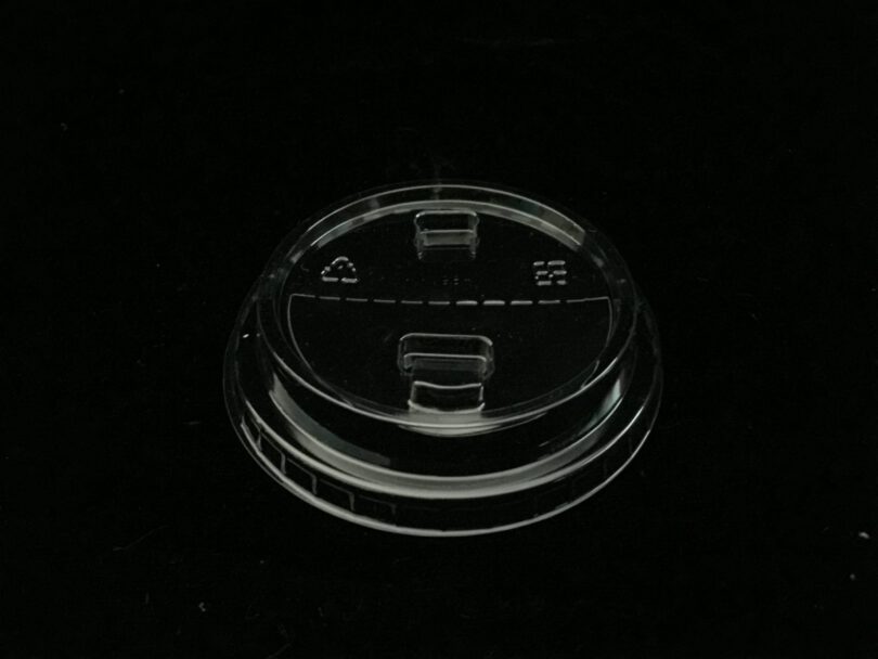 ฝาชาชีส เปิดครึ่ง 98mm - 1 ขายส่ง แก้วพลาสติก Pet U plastic cup ทรงแคปซูล 16oz พร้อมฝาชาชีส เปิดครึ่ง : 1 ลัง - Image 5