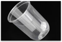 ขายส่ง แก้วพลาสติก PP เนื้อแข็ง ทรงแคปซูล พร้อมฝารุ่นใหม่ 16oz  : 1 ลัง ( ฝาใส, ขาว, ดำ ) - Image 7