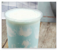 ขายส่ง แก้วพลาสติก PP เนื้อแข็ง ทรงแคปซูล พร้อมฝารุ่นใหม่ 16oz  : 1 ลัง ( ฝาใส, ขาว, ดำ ) - Image 4