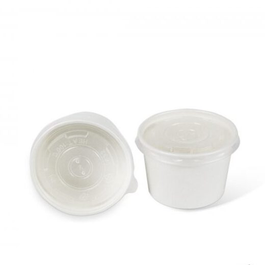 ขายส่ง ถ้วยกระดาษ หรือ ถ้วยซุป 12oz พร้อมฝาปิด : 1 ลัง