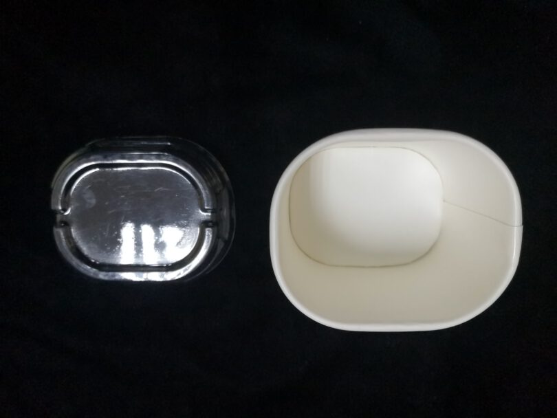 New!! ขายส่ง ถ้วยไอศครีม กระดาษ ทรงสี่เหลี่ยม พร้อมฝาใส 6oz : 1 ลัง - Image 5