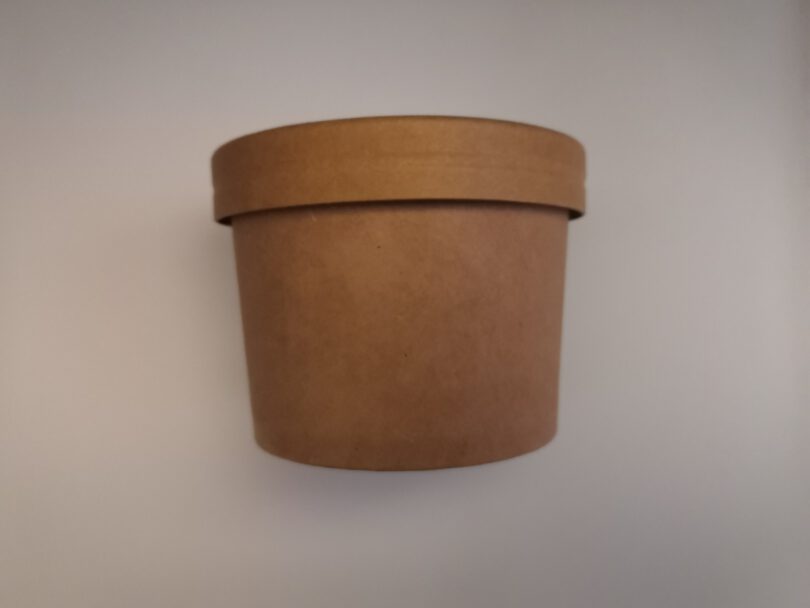 ถ้วยกระดาษ ถ้วยซุป พร้อมฝา สีน้ำตาล 8oz - 2 ขายส่ง ถ้วยกระดาษ ถ้วยซุป พร้อมฝากระดาษ 8oz สีน้ำตาล : 1 ลัง - Image 2