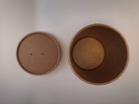 ขายส่ง ถ้วยกระดาษ ถ้วยซุป พร้อมฝากระดาษ 16oz สีน้ำตาล : 1 ลัง - Image 3