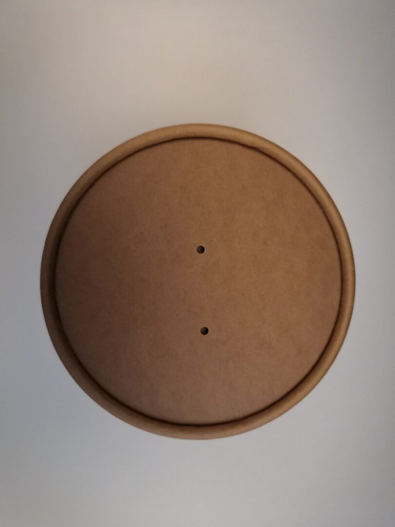 ขายส่ง ถ้วยกระดาษ ถ้วยซุป พร้อมฝากระดาษ 16oz สีน้ำตาล : 1 ลัง - Image 4