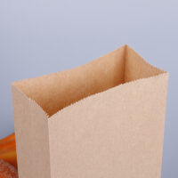 ขายส่ง ถุงกระดาษคราฟท์ ซองกระดาษ Kraft paper bag 15.5×13 cm : 1 ลัง - Image 2