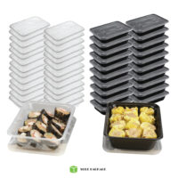 กล่องใส่ข้าวพลาสติก