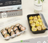 กล่องใส่ข้าวพลาสติก