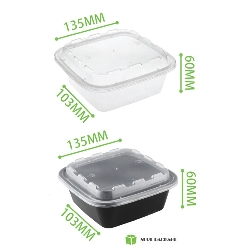 กล่องพลาสติกใส่ขนม