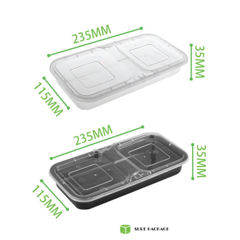 กล่องเหลี่ยม 3 ชุด-02 กล่องใส่อาหาร-กล่องพลาสติกใส่อาหาร