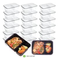 กล่องใส่อาหาร 2 ช่อง