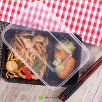 กล่องใส่อาหาร 2 ช่อง