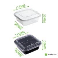 กล่องพลาสติกใส่ขนม