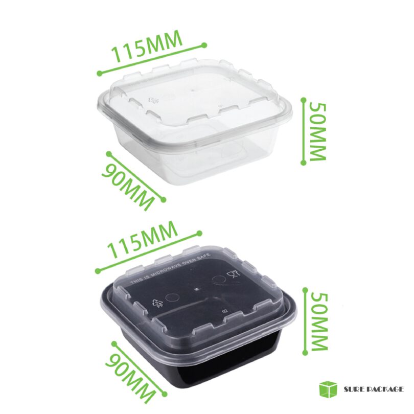 กล่องพลาสติกใส่ขนม