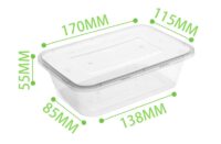 กล่องพลาสติกใส่อาหาร